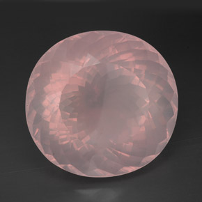 Quartzo rosa rosa natural 170,60ct, transparente, transparente/translúcido