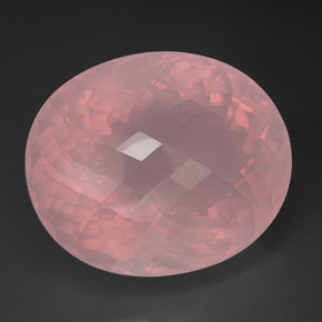 Quartzo rosa rosa natural 173,95ct, transparente, transparente/translúcido