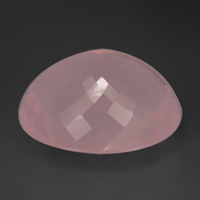 Quartzo rosa rosa natural 173,95ct, transparente, transparente/translúcido