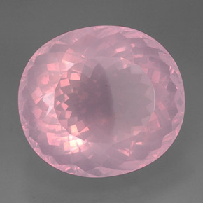 Quartzo rosa rosa natural 177,70ct, transparente, transparente/translúcido