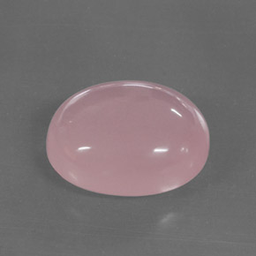 Quartzo rosa rosa natural 30,50ct, transparente, transparente/translúcido