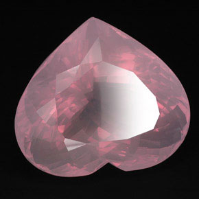 Quartzo rosa rosa natural 213,25ct, transparente, transparente/translúcido