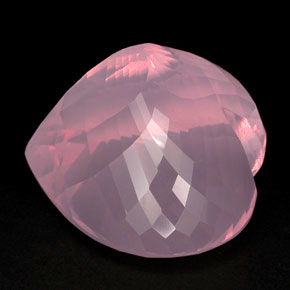 Quartzo rosa rosa natural 213,25ct, transparente, transparente/translúcido