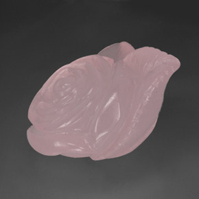 Quartzo rosa rosa natural 328,80ct, transparente, transparente/translúcido