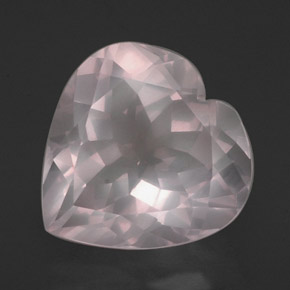 Quartzo rosa rosa natural 15,03ct, transparente, transparente/translúcido