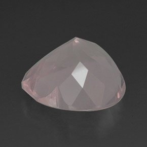 Quartzo rosa rosa natural 15,03ct, transparente, transparente/translúcido
