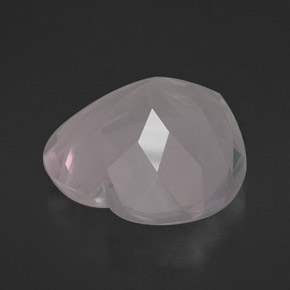 Quartzo rosa rosa natural 16,50ct, transparente, transparente/translúcido