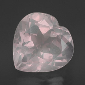 Quartzo rosa rosa natural 16,23ct, transparente, transparente/translúcido