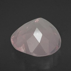 Quartzo rosa rosa natural 16,23ct, transparente, transparente/translúcido