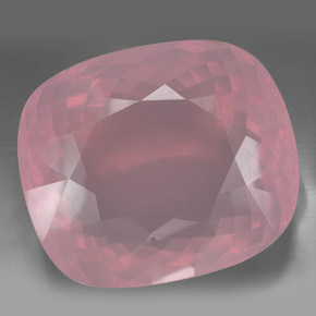 Quartzo rosa rosa natural 267,60ct, transparente, transparente/translúcido