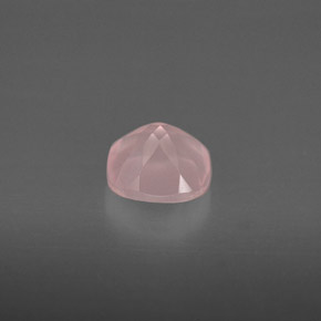 Quartzo rosa rosa natural 0,90ct, transparente, transparente/translúcido