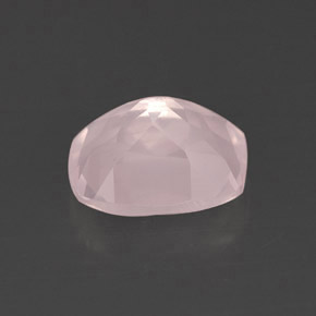 Quartzo rosa rosa natural 2,20ct, transparente, transparente/translúcido