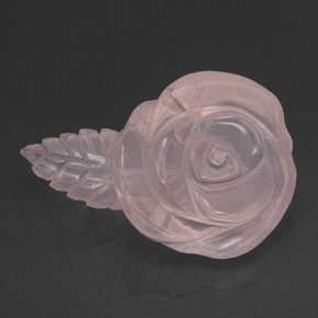 Quartzo rosa rosa natural 36,00ct, transparente, transparente/translúcido