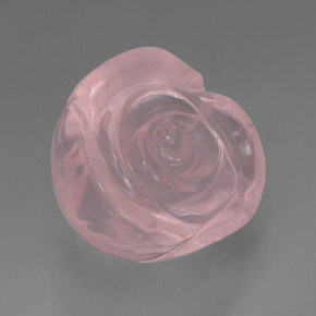 Quartzo rosa rosa natural 43,69ct, transparente, transparente/translúcido