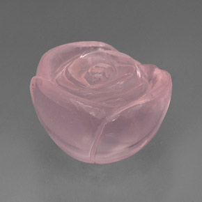 Quartzo rosa rosa natural 43,69ct, transparente, transparente/translúcido