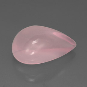 Quartzo rosa rosa natural 16,86ct, transparente, transparente/translúcido
