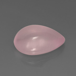 Quartzo rosa rosa natural 11,82ct, transparente, transparente/translúcido