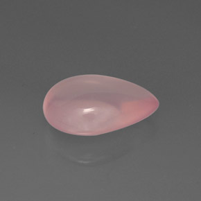 Quartzo rosa rosa natural 7,49ct, transparente, transparente/translúcido