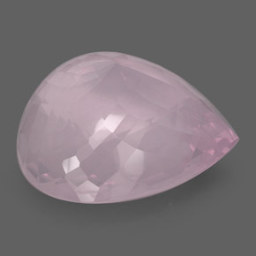 Quartzo rosa rosa natural 421,80ct, transparente, transparente/translúcido