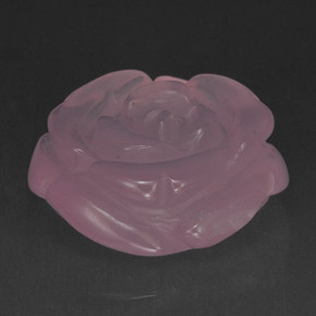 Quartzo rosa rosa natural 48,86ct, transparente, transparente/translúcido