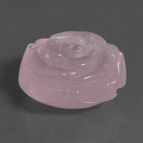 Quartzo Rosa Light Pink  Natural 52.80ct, Forma extravagante, Translúcido