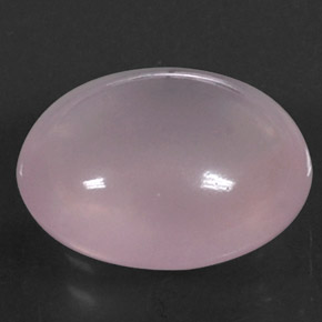 Quartzo rosa rosa natural 7,29ct, transparente, transparente/translúcido