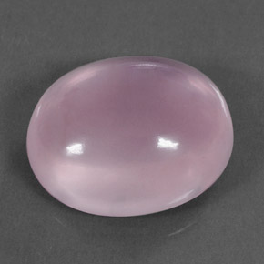 Quartzo rosa rosa natural 31,69ct, corte oval, transparente