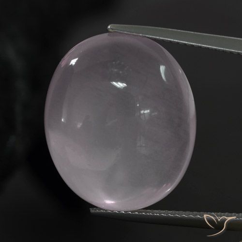 25.98ct Natural Rosa Rosa bem claro Quartzo Rosa, oval, Transparente