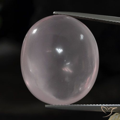 46.80ct Natural Rosa Rosa bem claro Quartzo Rosa, oval, Transparente