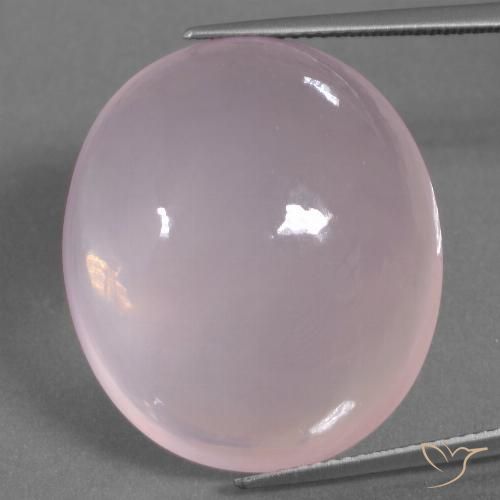 40.97ct Natural Rosa Claro Rosa Quartzo Rosa, oval, Transparente/Translúcido