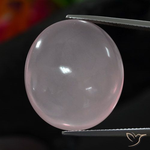 39.82ct Natural Rosa Claro Rosa Quartzo Rosa, oval, Transparente