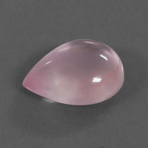 Quartzo rosa rosa natural 8,15ct, transparente, transparente/translúcido