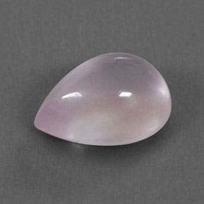 Quartzo rosa rosa natural 4,62ct, transparente, transparente/translúcido