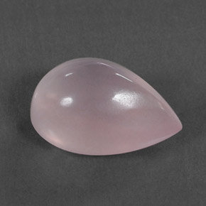 Quartzo rosa rosa natural 5,61ct, transparente, transparente/translúcido