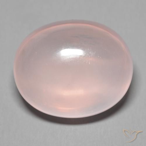 38.62ct Natural Luz rosa Quartzo Rosa, oval, Transparente