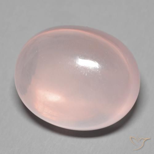 Quartzo Rosa Luz rosa Natural 38.62ct, oval, Transparente