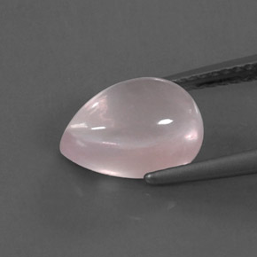 Quartzo rosa rosa natural 2,66ct, transparente, transparente/translúcido