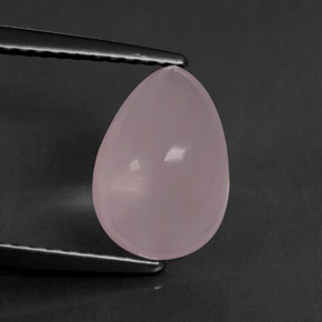 Quartzo rosa rosa natural 2,69ct, transparente, transparente/translúcido