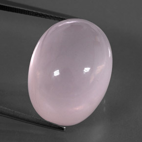 Quartzo rosa rosa natural 32,52ct, transparente, transparente/translúcido