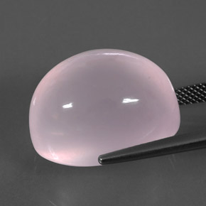 Quartzo rosa rosa natural 32,52ct, transparente, transparente/translúcido