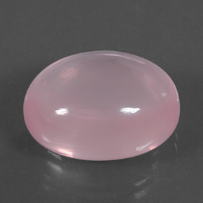 Quartzo rosa rosa natural 23,66ct, transparente, transparente/translúcido