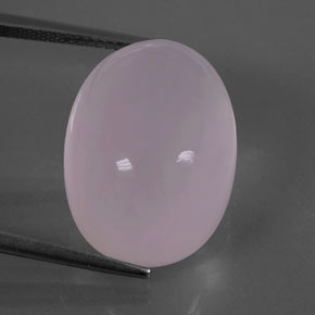 Quartzo rosa rosa natural 31,22ct, transparente, transparente/translúcido