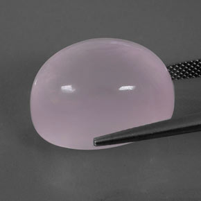 Quartzo rosa rosa natural 31,22ct, transparente, transparente/translúcido