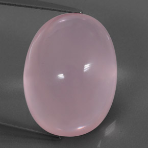 Quartzo rosa rosa natural 25,15ct, transparente, transparente/translúcido