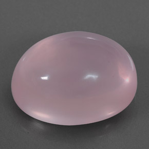 Quartzo rosa rosa natural 25,15ct, transparente, transparente/translúcido