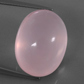 Quartzo rosa rosa natural 26,27ct, transparente, transparente/translúcido
