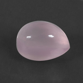 Quartzo rosa rosa natural 7,74ct, transparente, transparente/translúcido
