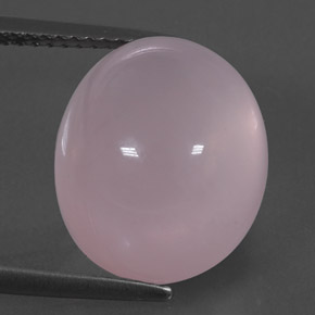Quartzo rosa rosa natural 12,46ct, transparente, transparente/translúcido
