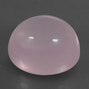 Quartzo rosa rosa natural 12,46ct, transparente, transparente/translúcido