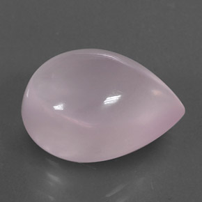 Quartzo rosa rosa natural 10,98ct, transparente, transparente/translúcido